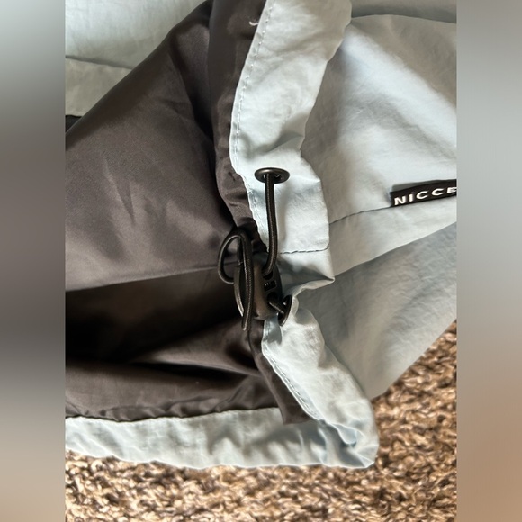 5/$25 Nicce London unisex hooded pullover windbreaker jacket large - Picture 10 of 14